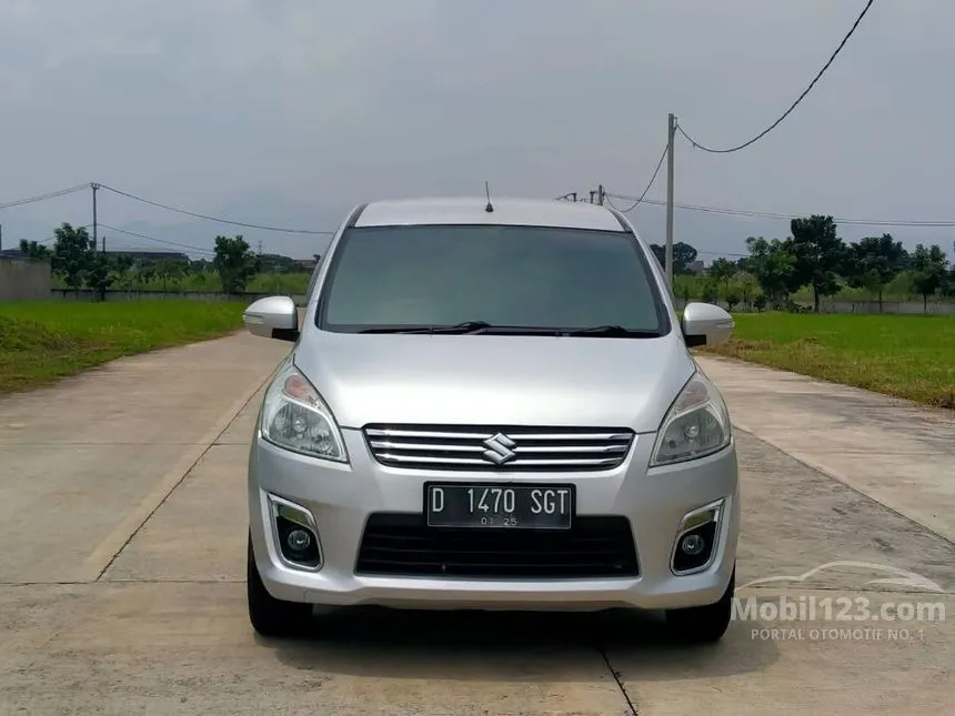 Jual Mobil Suzuki Ertiga 2014 GX 1.4 di Jawa Barat Manual MPV Silver Rp 115.000.000