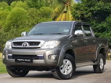 2010 TOYOTA HILUX 2.5 G (A) D4-D New Facelift, Double Cab, 4X4 High spec ! Turbo Diesel ,