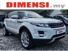 2013 Land Rover Range Rover Evoque 2.0 Si4 Dynamic (A) FULL SERVICE RECORD/ ACCIDENT FREE/ LOW MILEAGE