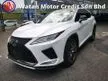 Recon 2020 Lexus RX300 2.0 F Sport 3LED 360 Camera Sun Roof BSM 5 Year Warranty - Cars for sale