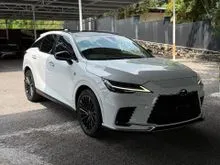 2023 Lexus RX 350 2.4 F Sport - Mark Levinson - Rear Power Seat - Panoramic Roof - 360 Camera - Head Up Display - Blind Spot Monitor - DIM