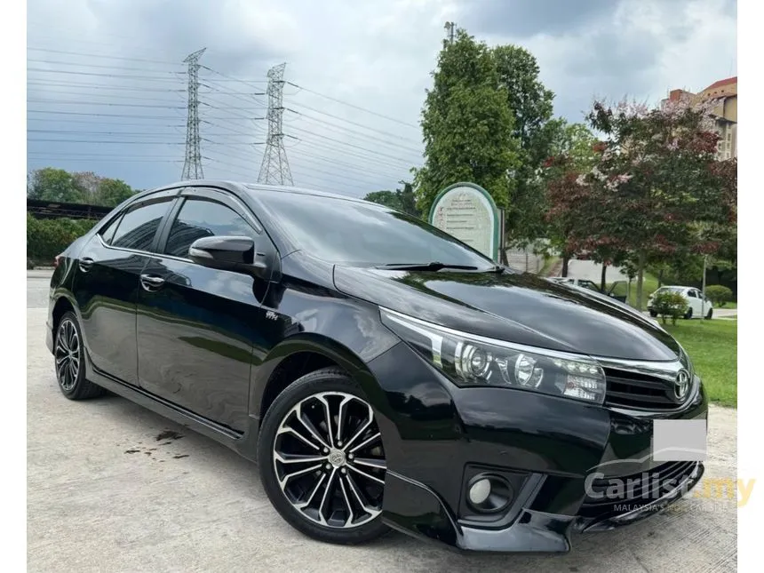 2016 Toyota Corolla Altis V Sedan