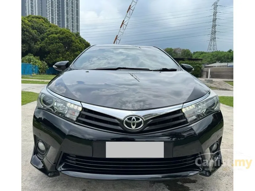 2016 Toyota Corolla Altis V Sedan