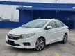 Used 2018 Honda City 1.5 V i-VTEC Sedan LOW MILEAGE CONDITION LIKE NEW CAR 1 CAREFUL OWNER CLEAN INTERIOR FULL LEATHER REVERSE CAM ACCIDENT FREE WARRANTY - Cars for sale