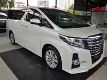 TOYOTA ALPHARD S PACKAGE 2.5L UNREGISTER 2015 JAPAN SPEC
