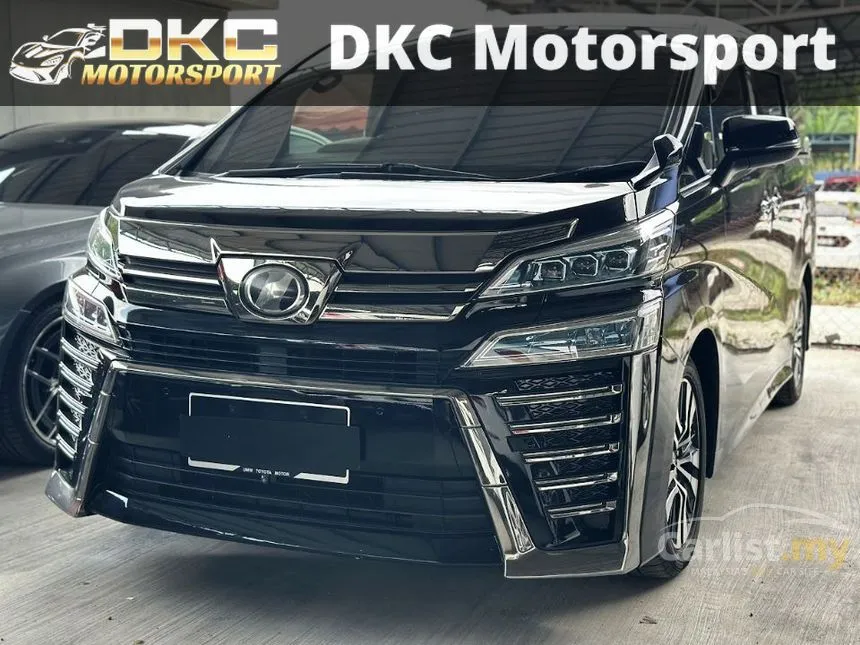 2018 Toyota Vellfire ZG MPV