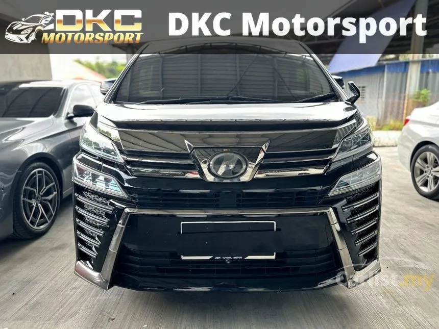 2018 Toyota Vellfire ZG MPV