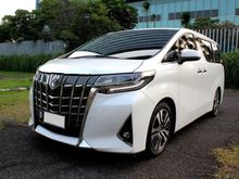 2020 Toyota Alphard 2.5 G ATPM AT PUTIH pemakaian 2021 LIKE NEW