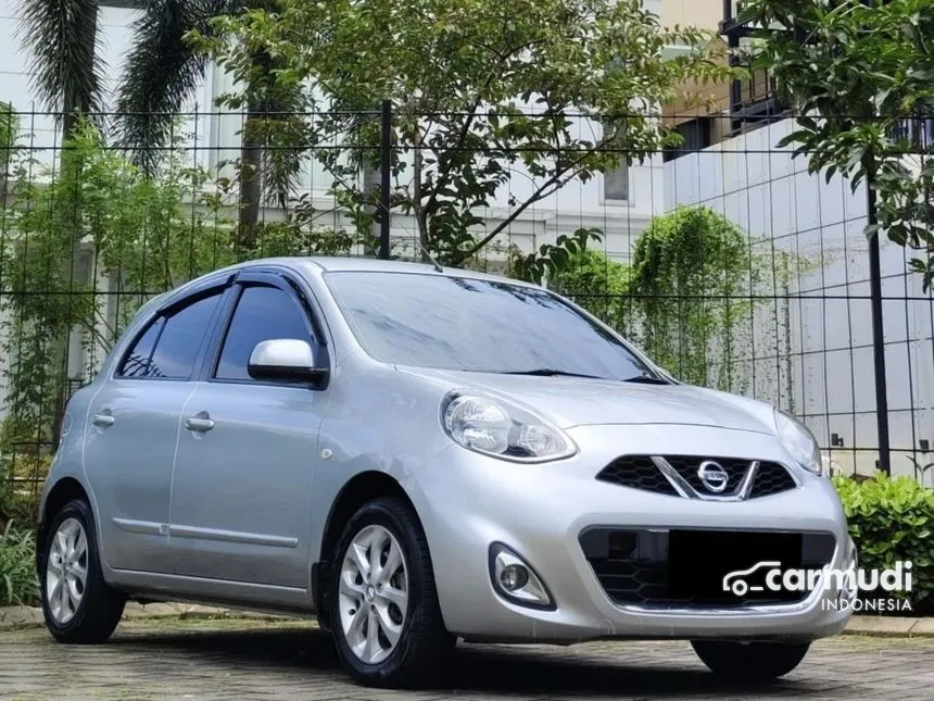 Jual Mobil Nissan March 2014 1.5 di Banten Automatic Hatchback Silver Rp 105.000.000