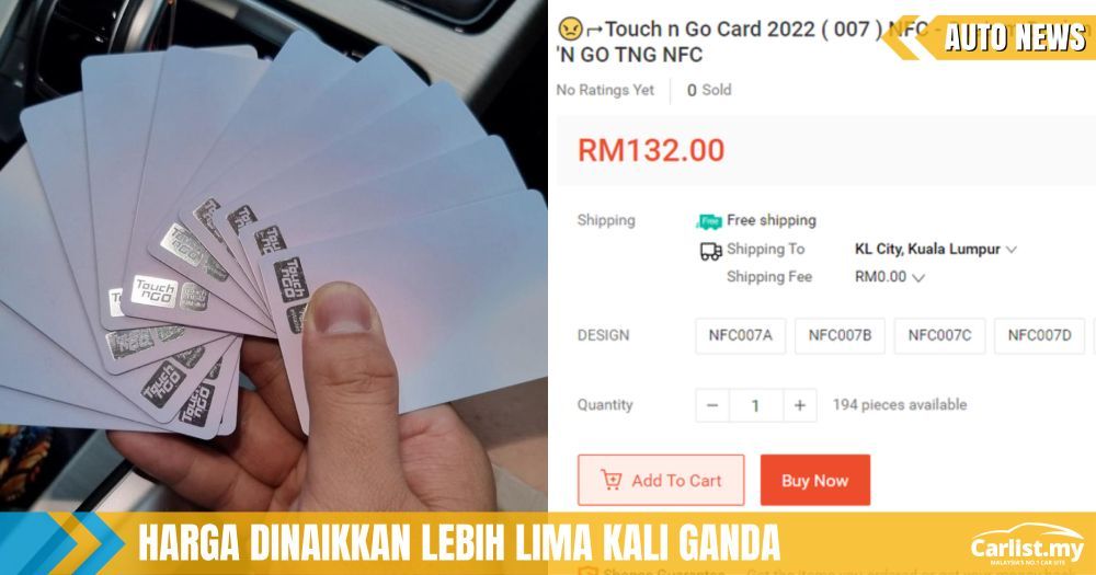 Penjual Kad NFC Touch ‘n Go Pada Harga Yahudi Diburu KPDNHEP 