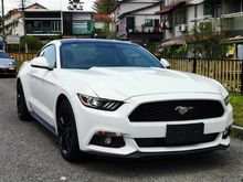 2018 FORD MUSTANG 2.3 COUPE ECOBOOST UNREG - FULL LEATHER POWER SEAT - KEYLESS PUSHSTART - SPORT PLUS - REVERSE CAMERA - YEAR END OFFER