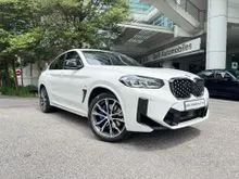 2024 BMW X4 2.0 xDrive30i M Sport SUV Lci ( TRUE YEAR MAKE ) 30K KM FULL SERVICE RECORD , UNDER WARRANTY , CONVERTED X4M BODYKIT , WELL KEPT INTERIOR