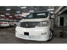 Toyota Alphard 3.0 MZG NEW FACELIFT2008,FULL LEATHER SEATS,HOME THEATER,AUTO CURTAIN,SUN MOON ROOF,6 MONITORS DVD PLAYER,2 POWER DOORS,ONE DATIN OWNER