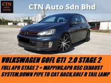 2010 VOLKSWAGEN GOLF MK6 GTI 2.0 (A) STAGE 2,FULLY APR SYSTEM STAGE 2,APR RSC EXHAUST SYSTEM,DOWN PIPE TO CAT BACK,POWERFULL CAR