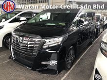 2015 Toyota Alphard 2.5 SC Edition JBL Home Theater System 360 Camera Pilot Memory Seat Power Boot 2 Power Doors Full LED Keyless Entry 9 Air Bag