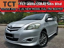 NO SST !! Toyota Vios 1.5 (A) FULL TRD BODYKIT BLACK INTERIOR