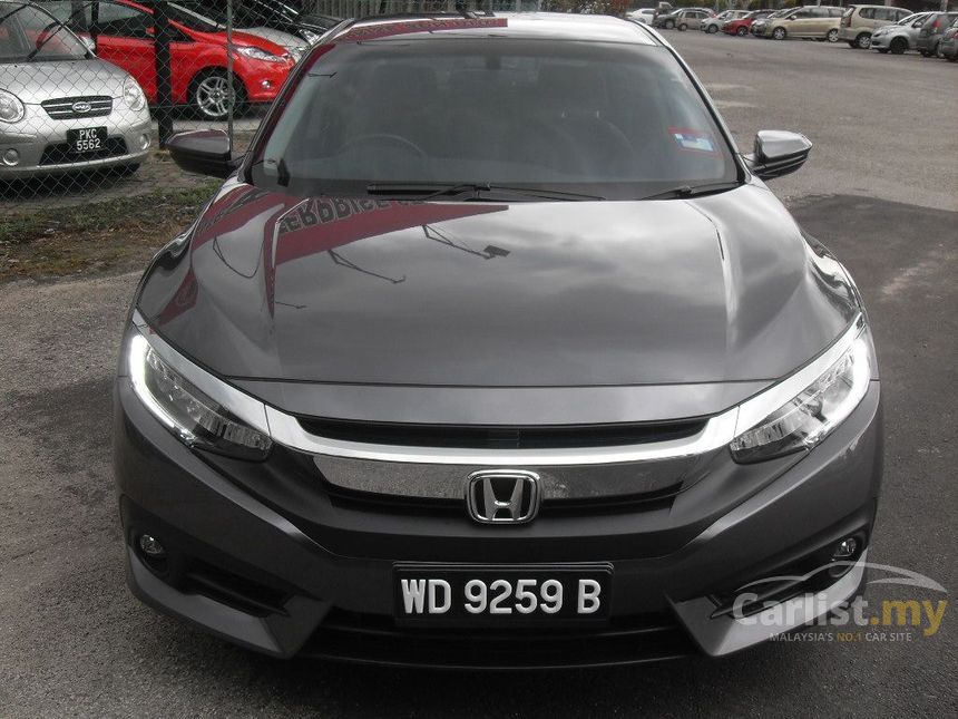 Honda Civic 2016 TC VTEC 1.5 in Selangor Automatic Sedan Grey for RM 116,800 - 3543580 - Carlist.my