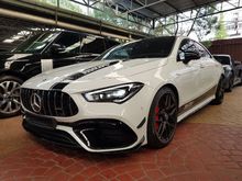 2020 Mercedes-Benz CLA45 AMG 2.0 S Coupe Burmester Sound Xenon LED Running Light Panoramic Push Start Keyless Sport Exhaust Memory Seat Reverse Camera