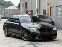 2019/21 BMW M5 4.4 Competition (A) STAGE2, HARMAN KARDON, HUD, CARBON ROOF, 360 CAM, RES TITANIUM EXHAUST, M5 CS BONNET, M5 CS 20inch WHEELS