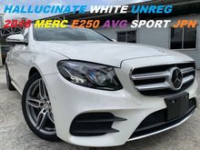 HALLUCINATE WHITE UNREG 2016 MERCEDES BENZ E250 AMG AVG SPORT JPN FULLY LOADED