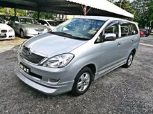 Toyota Innova 2.0 G (A) One Owner, Full Spec, Full Leather Seat, Full Body Kit