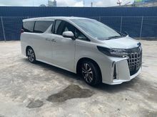 2020 Toyota Alphard 2.5 SC PKG NEW CAR LIKE 30KM ONLY SUNROOF DIM BSM OFFER3 CALL NOW TO VIEW