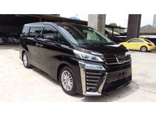 2018 Toyota Vellfire 2.5 Z A Edition MPV Original 360 surround Camera , JBL Premium Sound System , Sunroof , Pre-Crash , DIM , BSM , Unregistered