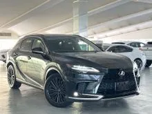2023 Lexus RX 350 2.4 F Sport SUV 5A 4WD UNREG