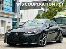 2023 Lexus IS300 F Sport 2.0 Turbo Sedan Unregistered  Call or WhatsApp for Best Offer