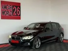 ORI2015 BMW 120i 1.6 M SPORT ONE OWNER / 1-3 YR WARRANTY / LED HEADLIGHT