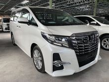 2015 Toyota Alphard 2.5 G SA 51K KM ORI 5 YEAR WARRANTY