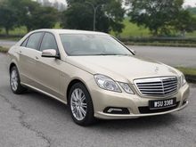 2010 Mercedes-Benz E200 CGI 1.8 WITH WARRANTY 1 CAREFUL OWNER