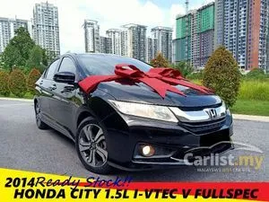 2014 Honda City 1.5 V i-VTEC Sedan FULL SPEC LIKE NEW