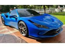 RADICAL BLUE PRE OWNED 2021/2021 FERRARI F8 TRIBUTO 3.9T V8 ULTRA LOW MILEAGE NAZA ITALIA IMPORTED NEW 7 Yr WARRANTY CAR REGISTERED IN LANGKAWI