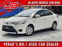 2015 Toyota Vios 1.5 (A) Full Service & LowMileage