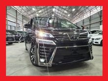 2018 Toyota Vellfire 2.5 ZG 2.5ZG SUNROOF MOONROOF 5 YEARS WARRANTY