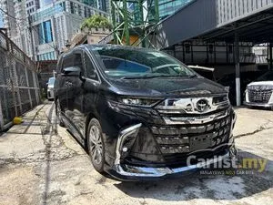 2024 Toyota Alphard 2.5 Z PILOT SEAT , DUAL MOONROOF 360 HD CAMERA, ORI ALLPLE CAR PLAY & ANDROID AUTO, DIM BSM HUD ORIGINAL MODERLISTA BODYKITS
