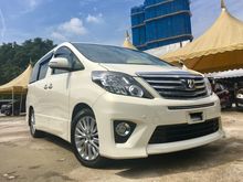 Nice Condition Toyota Alphard 2.4 S Edition Unreg