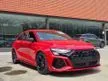 Recon 2022 Audi RS3 2.5 Sedan Japan Spec NEW CAR CONDITION RARE