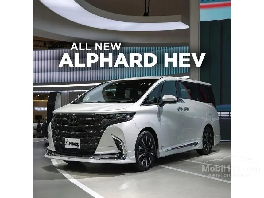Jual Mobil Toyota Alphard 2024 HEV 2.5 di Banten Automatic MPV Putih Rp 1.673.000.000
