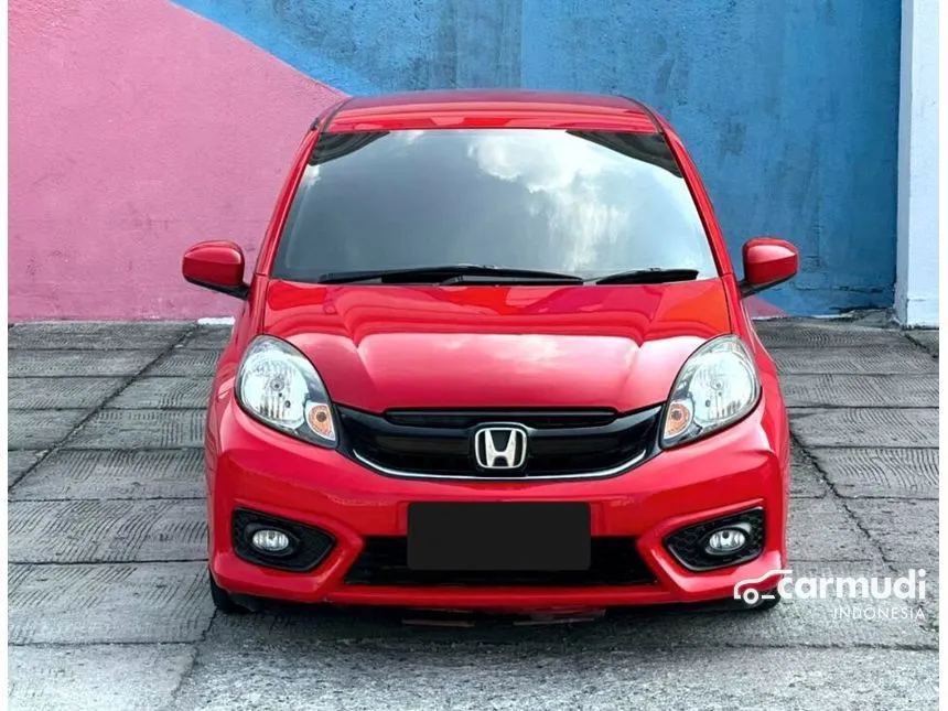 Jual Mobil Honda Brio 2016 E 1.2 di DKI Jakarta Automatic Hatchback Merah Rp 122.000.000