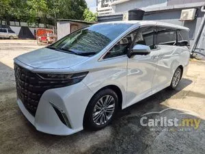 2023 Toyota Alphard 2.5 Z/SUNROOF/GARDE 5A/9K KM MILEAGE/AUTO SIDE STEP/BSM/360CAMERA/UNREG23