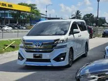 2016 Toyota Vellfire 2.5 ZG MPV