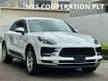 Recon 2020 Porsche Macan 2.0 Turbo Estate AWD Unregistered Full Leather Seat 14 Way Adjust Power Seat Memory Seat Multi Function Steering KeyLess Start
