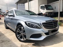 2018 Mercedes-Benz C200 2.0 Exclusive Sedan, Under Warranty, Full Service Record, Just Done Serivce by Hap Seng Star, Call Now