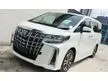 Recon 2021 Toyota Alphard 2.5 G S C 3LED/BSM/DIM/SUNROOF SC Unregistered