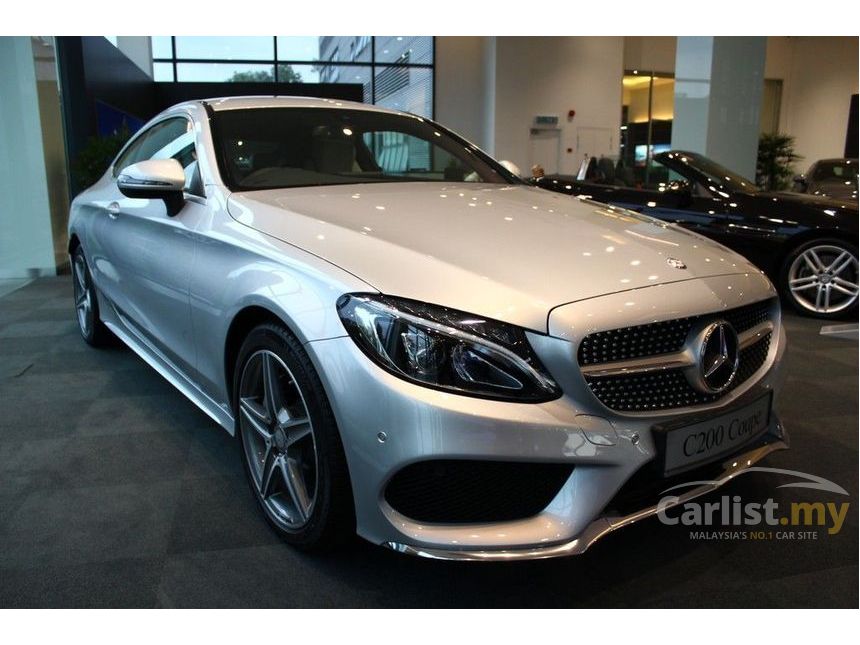 Mercedes-Benz C200 2017 2.0 in Selangor Automatic Coupe Silver for RM ...