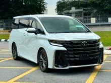 2023 Toyota Vellfire 2.4 Z Premier MPV, Black Interior, Apple CarPlay Android Auto, MoonRoof, Dim, HUD, 360 Camera, Pilot Seat, Free 6 Year Warranty