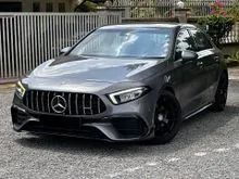2018 Mercedes-Benz A200 1.3 AMG Line Hatchback / WARRANTY FREE / KEYLESS ENTRY / TIP TOP CONDITION / 2 ELEKTRONIK SEAT / FULL LEATHER SEAT