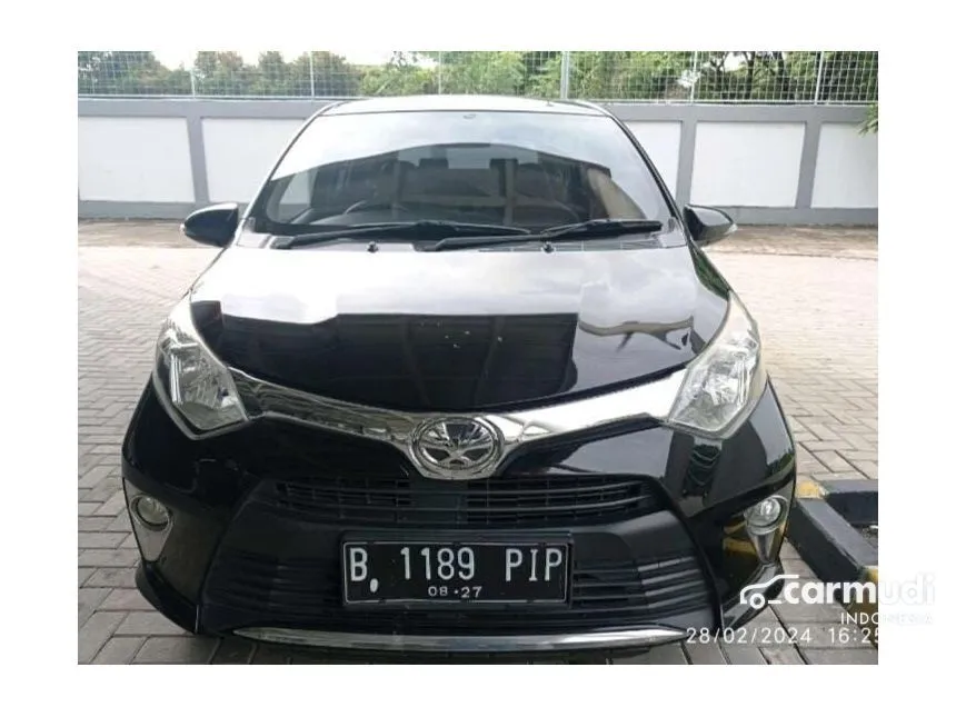 Jual Mobil Toyota Calya 2017 G 1.2 di DKI Jakarta Automatic MPV Hitam Rp 107.000.000